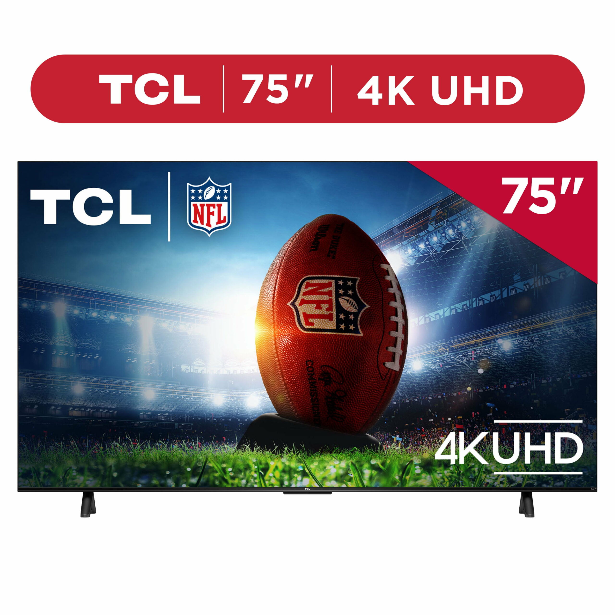 TCL 75��� 4-Series 4K UHD HDR Smart TV with Roku, Voice Control & Apple AirPlay