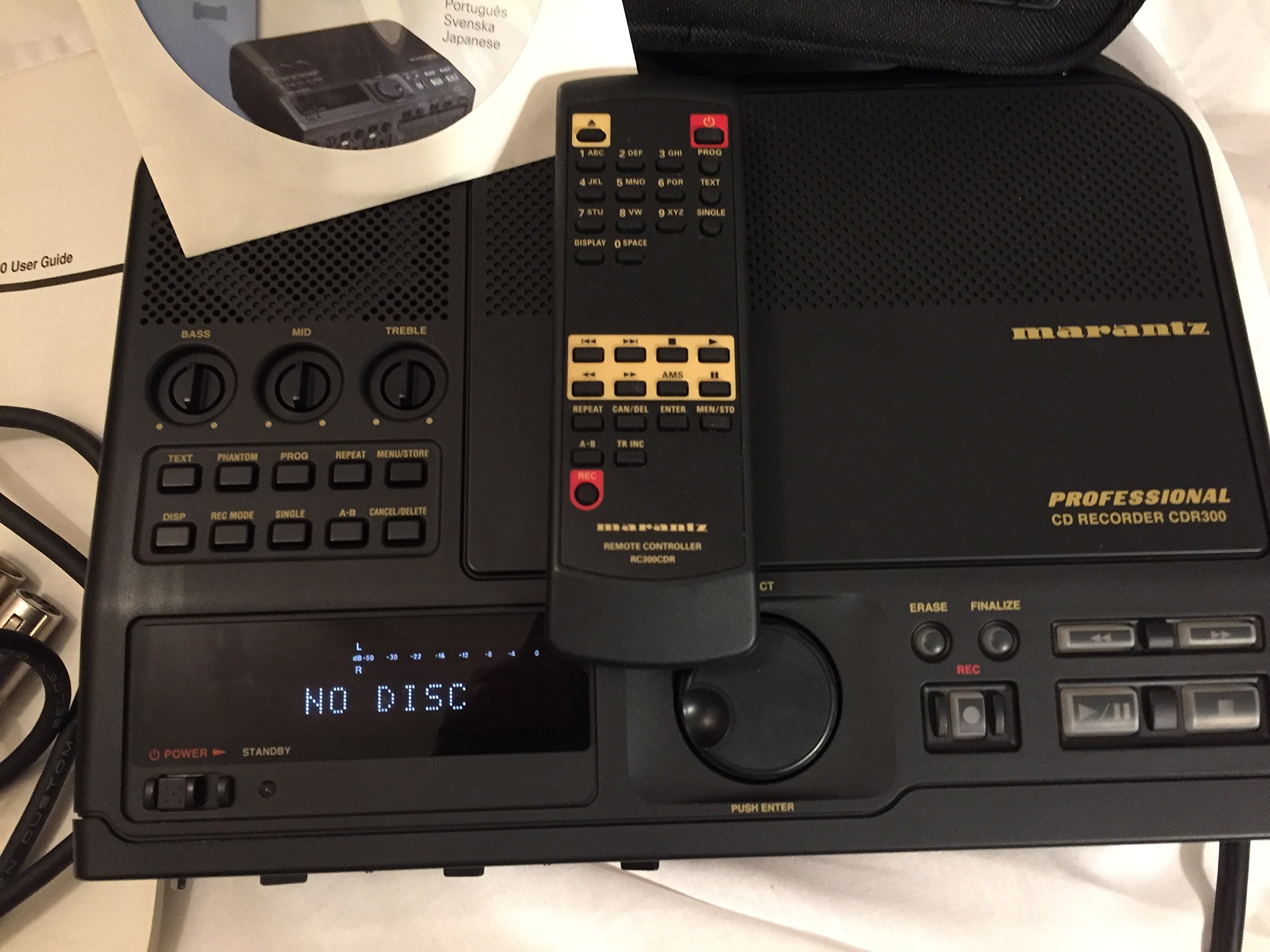 Marantz CDR300 Portable CD Recorder